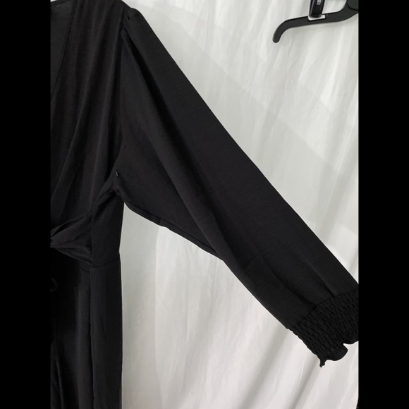 NEW $129 City Chic Synthesis Long Sleeve Jumpsuit Black [ PLUS Large‎ / 20 ] - Picture 5 of 12